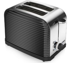 TOWER Linear T20007 2-Slice Toaster - Black